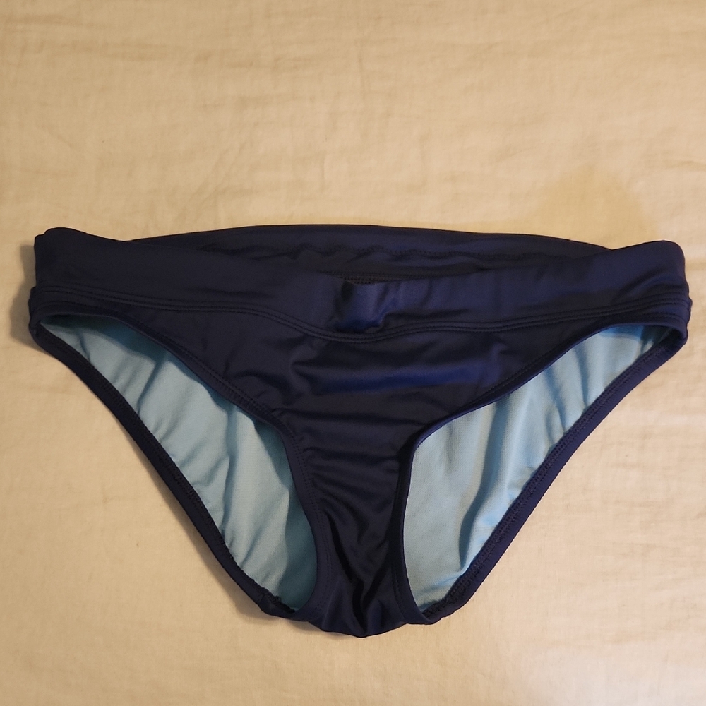 Title Nine Lehua Bikini Bottom, Blueberry, Small